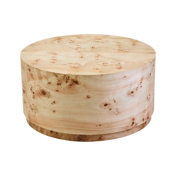 Ümmargune naturaalses värvitoonis kohvilaud, läbimõõduga 80 cm Mota - Premier Housewares
