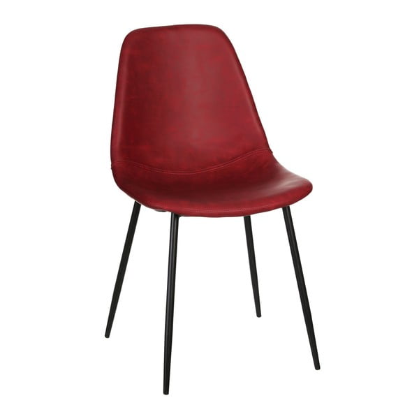 Červená židle Ixia Industrial Abital