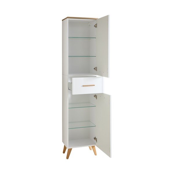 Valge vannitoakapp 184x45 cm Quickset 383 - Pelipal-image-3