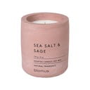 Lõhnastatud sojaküünal, põlemisaeg 24h Fraga: Sea Salt and Sage - Blomus