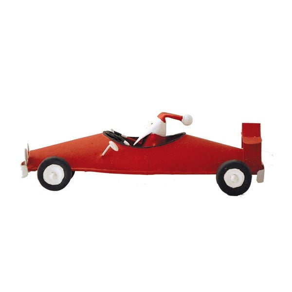 Jõulufiguur Tin Santa on Sports Car - G-Bork