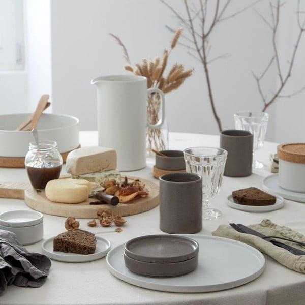 Pruun kivikeraamikast kauss 580 ml Redonda - Costa Nova-image-4