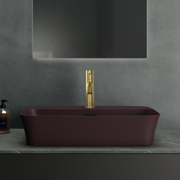 Burgundiapunane keraamiline valamu 55x38 cm Ipalyss - Ideal Standard-image-1
