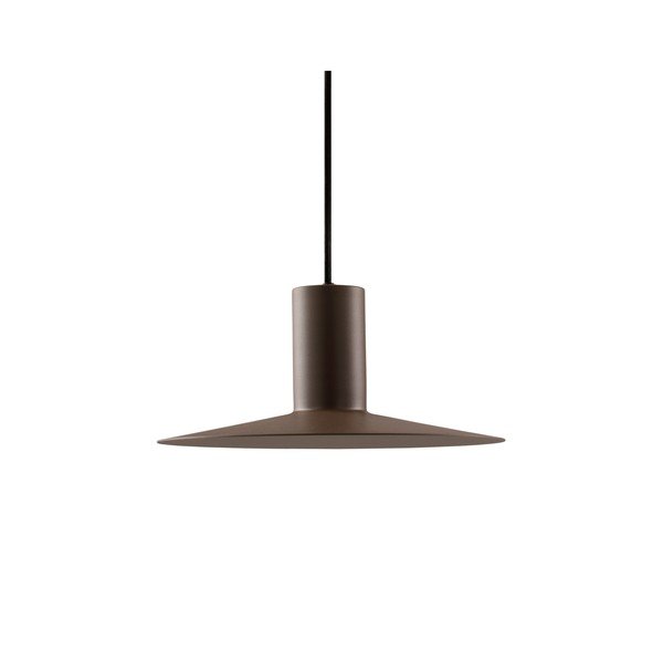 Pruun alumiiniumist hämardatav ripplamp ø 25 cm Evan - Jotex