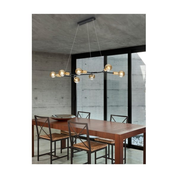 Must rippvalgusti Cross, kõrgus 1,5 m - Trio-image-1