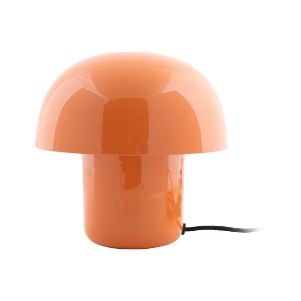 Oranž metallist varjuga laualamp (kõrgus 20 cm) Fat Mushroom - Leitmotiv