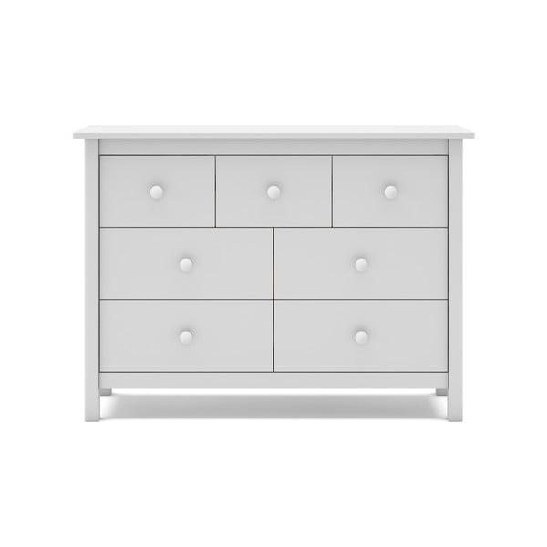 Valge madal mändist lastekapp 110x80 cm Max - Marckeric-image-2