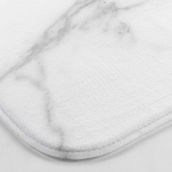 Valge-hall WC-vaip 45x45 cm Marbre - douceur d'intérieur-image-2