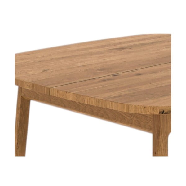 Tammepuidust pikendatav söögilaud 100x120 cm Twig - The Beds-image-2