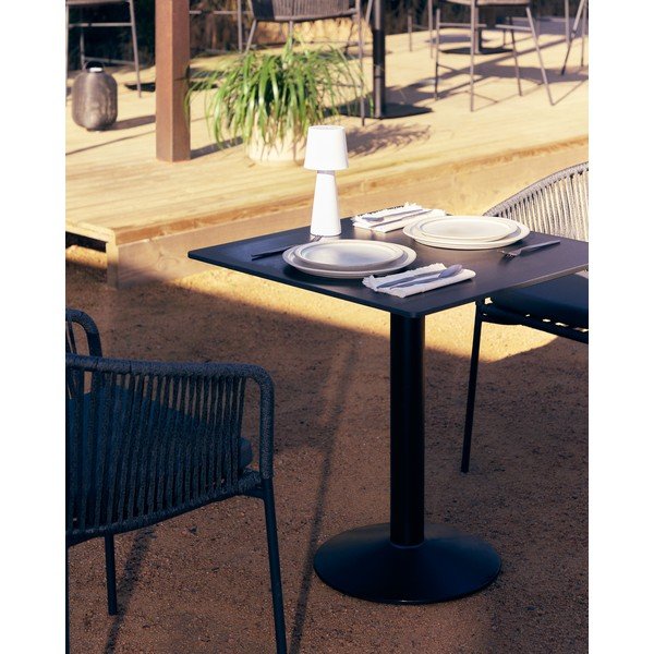 Metallist aia söögilaud 68x68 cm Esilda - Kave Home-image-1