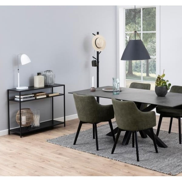 Must konsoollaud 100x35 cm Seaford - Actona-image-1