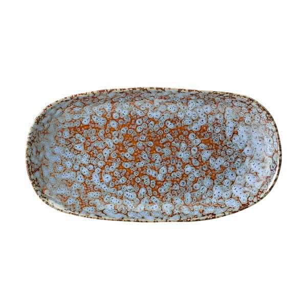 Sinakaspruun keraamiline serveerimistaldrik , 23,5 x 12,5 cm Paula - Bloomingville