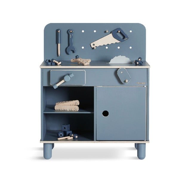 Sinine laste töökoda Tööpink Play - Flexa-image-1