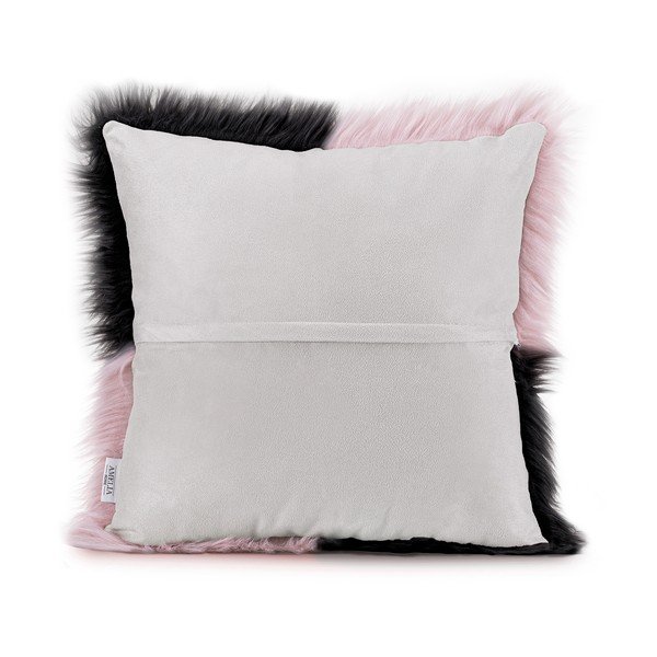 Sada 2 potahů na polštáře AmeliaHome Nancy Black Lightpink, 45 x 45 cm-image-2