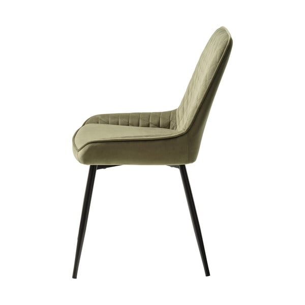 Roheline sametist söögitool Milton - Unique Furniture-image-3