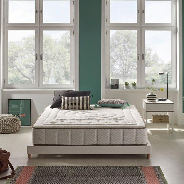 Kahepoolne madrats 200x200 cm Cashmere Premier - Moonia-image-4