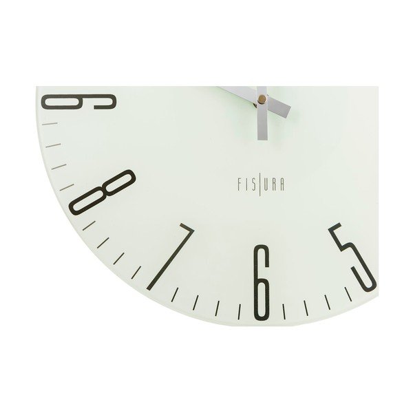 Hodiny Fisura Slim White, ⌀ 35 cm-image-2
