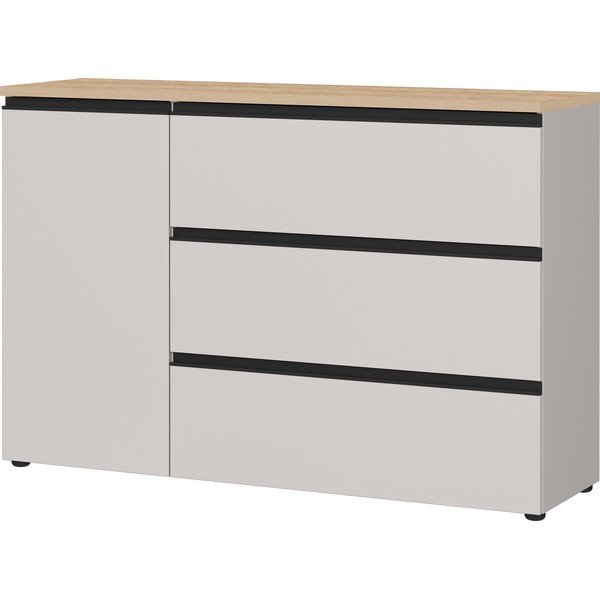 Hallikasbeež/hele naturaalne kummut 135x91x41 cm Cormano - Germania