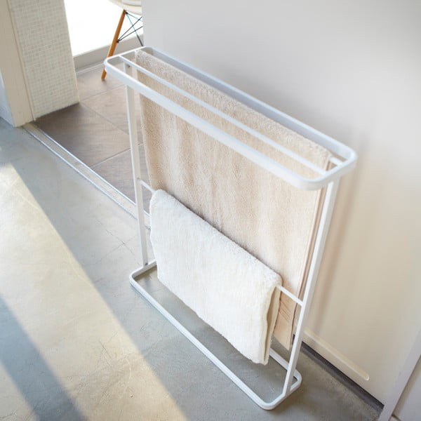 Valge rätikuhoidja Tower - YAMAZAKI-image-3