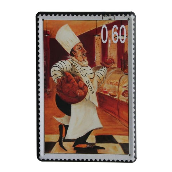 Cedule Stamp Chef I, 15x21 cm