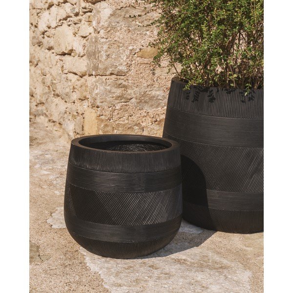 Betoonist lillepoti katted komplektis 2 tk ø 50 cm Tival - Kave Home-image-1