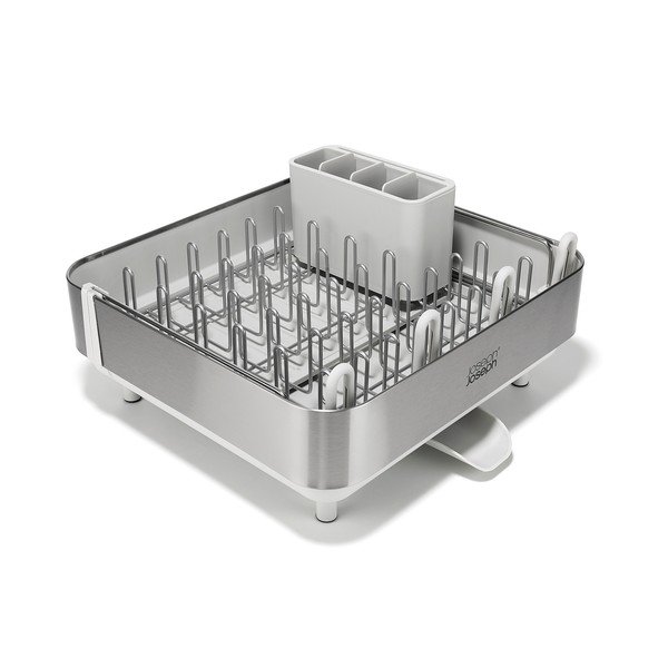 Reguleeritav plastmassist tilgaalus hõbedases värvitoonis 35,5x38 cm Extend Steel Plus - Joseph Joseph