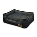 Tumesinine koeravoodi 43x54 cm Lounge Bed Denim Medieval Blue / Dark Chocolate M - P.L.A.Y.