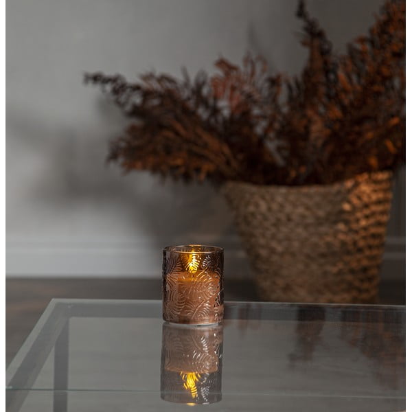 LED-küünal (kõrgus 10 cm) Flamme Leaf - Star Trading-image-4