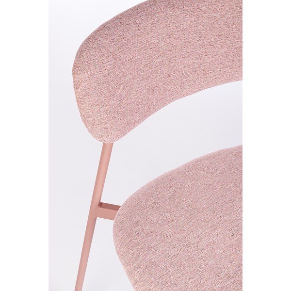 Roosa polsterdatud söögitool Inka - Yes Everyday-image-1