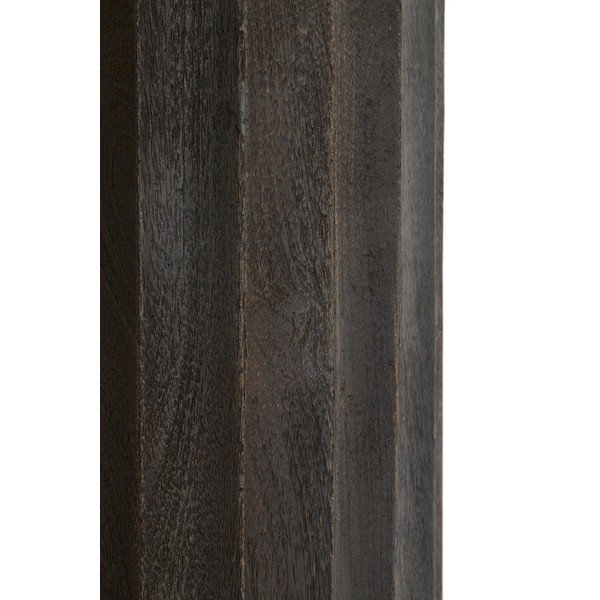 Ümmargune mangopuidust abilaud ø 35 cm Ellena - Light & Living-image-4