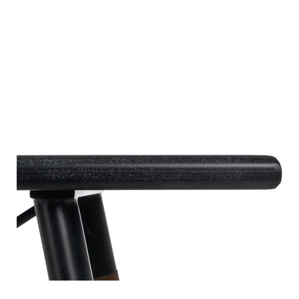 Must metallist konsoollaud 38x120 cm Oslo - Ixia-image-4