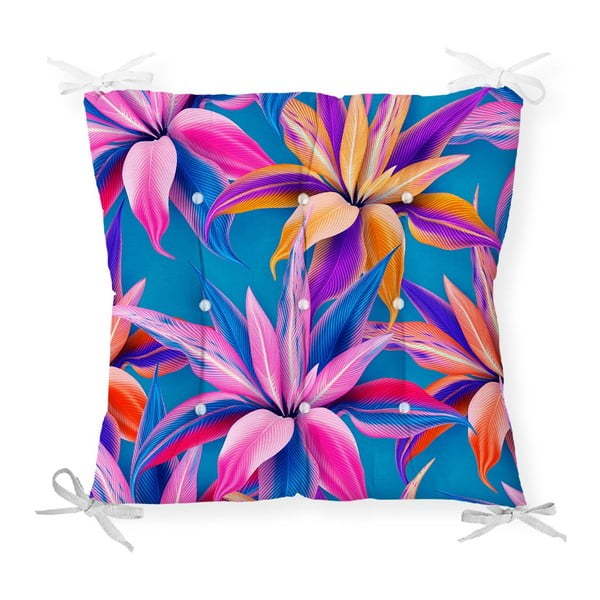 Puuvillasegust diivan Bright Flowers, 40 x 40 cm - Minimalist Cushion Covers