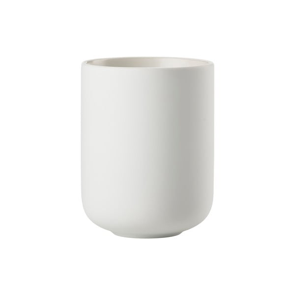 Valge kivikeraamikast hambaharjatops Sensu - Zone