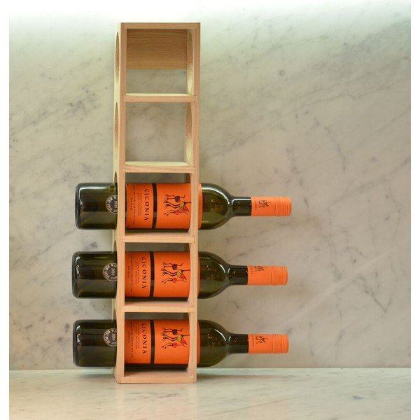 Tammepuust veiniriiul 5-le pudelile Wine - Wireworks-image-1