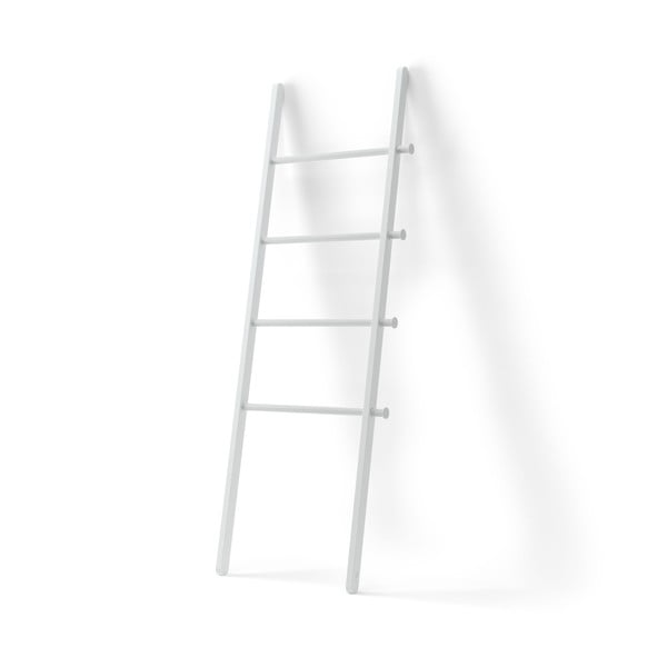 Valge dekoratiivne redel, mis on valmistatud papplipuidust Leana - Umbra-image-3