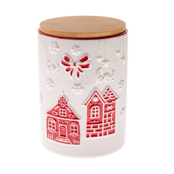 Keraamiline küpsisepurk Christmas cottage – Dakls