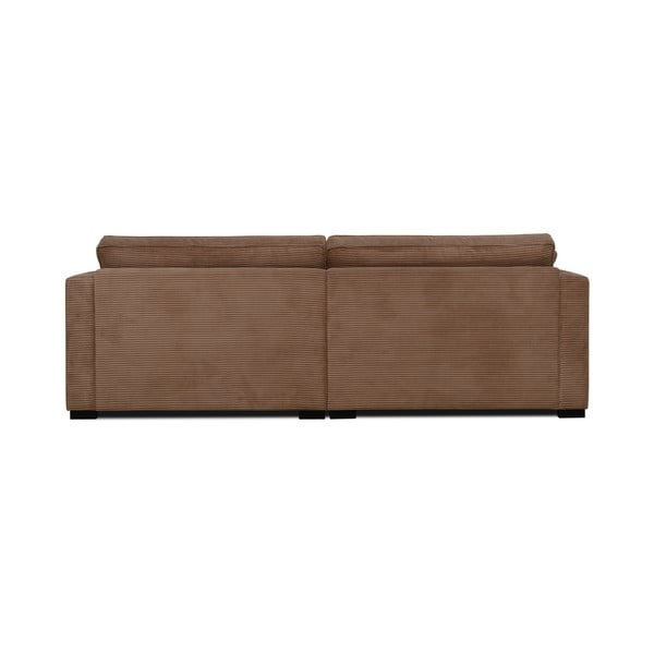 Helepruun velvetist diivan 236 cm Mobby - Scandic-image-3