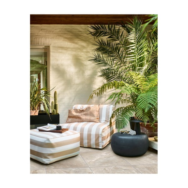 Valge/beež täispuhutav aia jalatugi Sit On Air – vtwonen-image-4