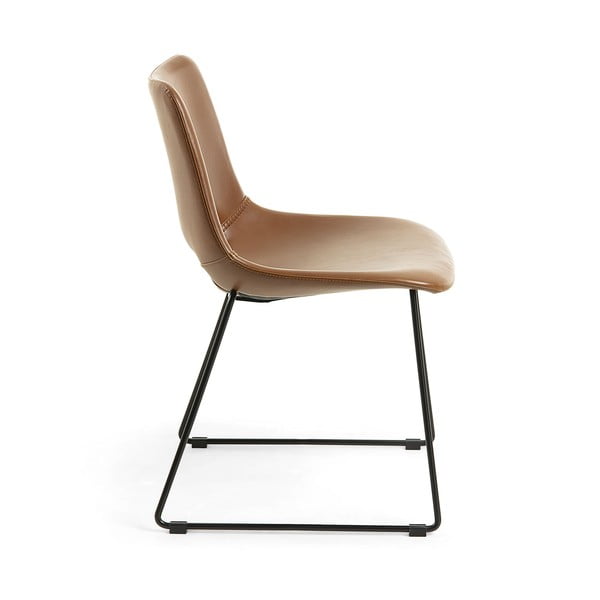 Pruun söögitool Zahara - Kave Home-image-3