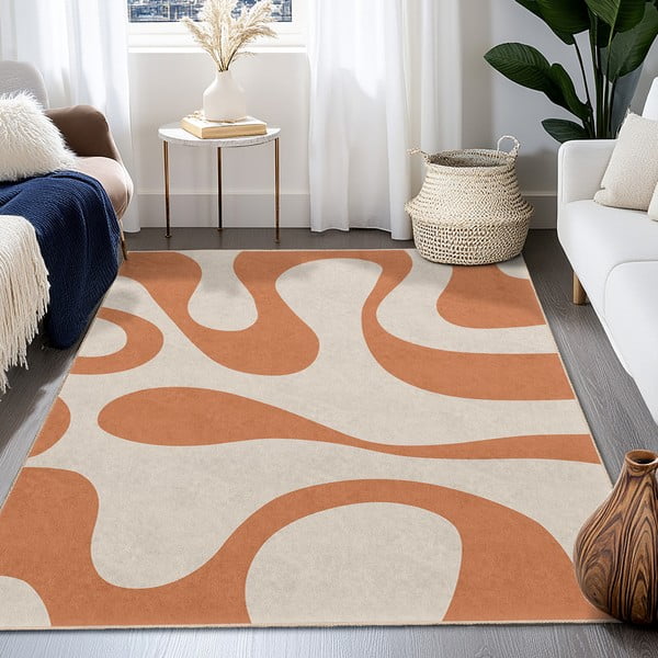 Oranž pestav vaip 160x230 cm Caramel Latte - Mila Home-image-4