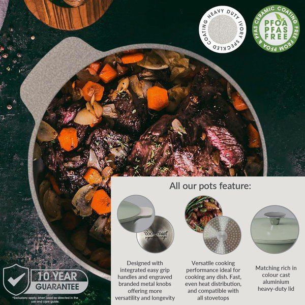 Küpsetusvorm kaanega 3,2 l Signature Range - Cooksmart ®-image-2