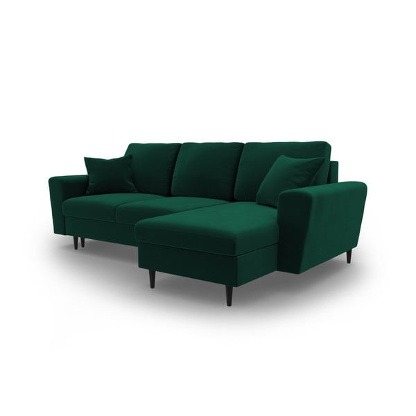 Roheline sametist panipaigaga nurgadiivanvoodi Kyoto - Cosmopolitan Design-image-4