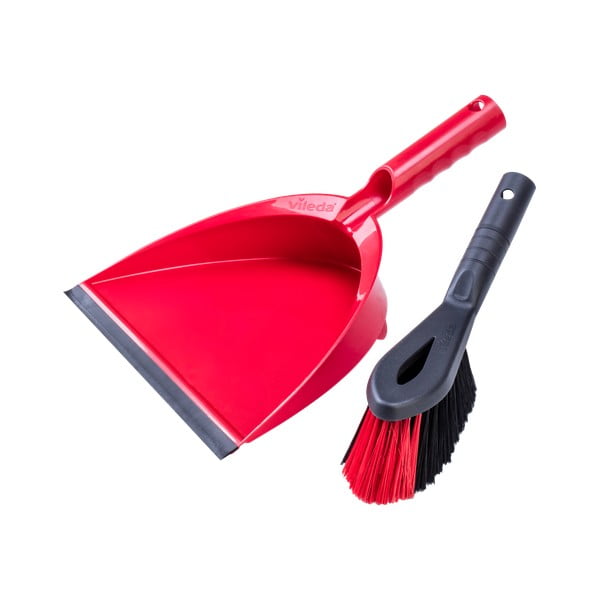 Punane luud ja tolmulapp - Vileda-image-2