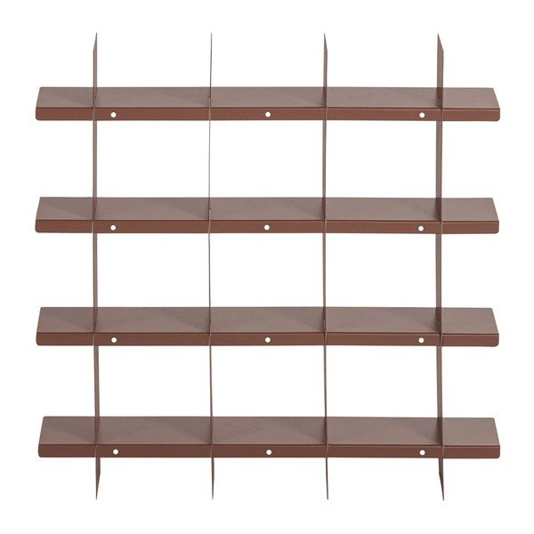 Antiikroosa astmeline metallriiul 60 cm Brik - WOOOD-image-4