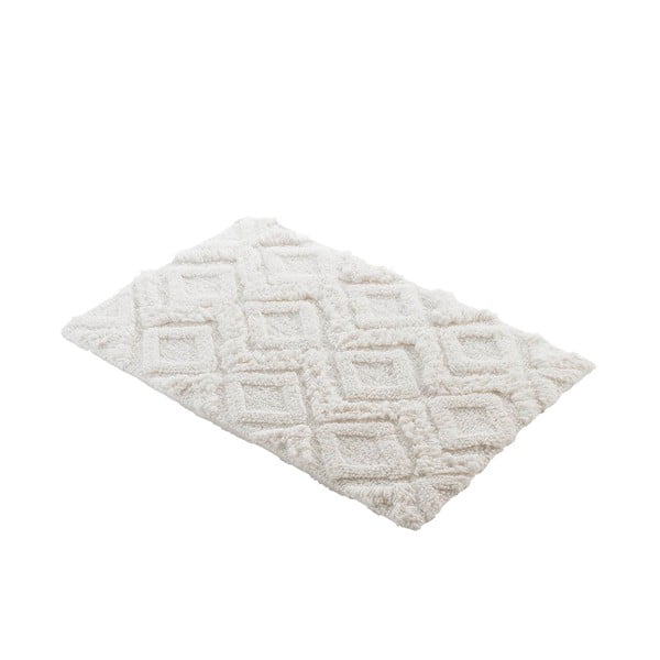 Valge vannitoamatt 50x80 cm Ikatis - douceur d'intérieur-image-4