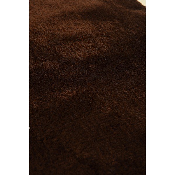 Tumepruun vannitoamatt ø 90 cm Havai - Foutastic-image-3