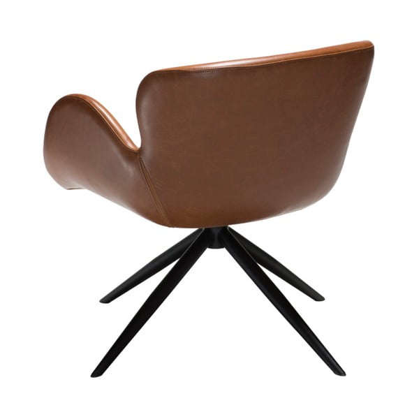 Helepruun kunstnahast tugitool Gaia - DAN-FORM Denmark-image-2