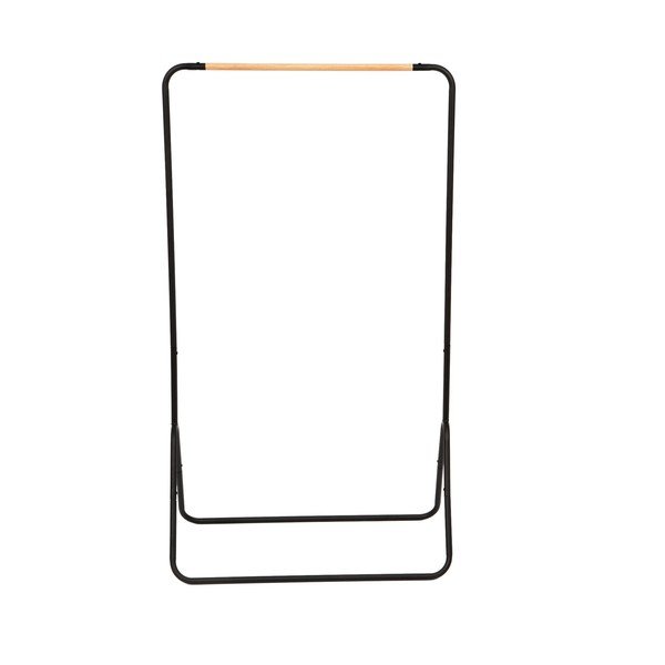 Must riietehoidja, kõrgus 145 cm, riidepuude riputusrihm, musta värvi Elias - Compactor-image-3