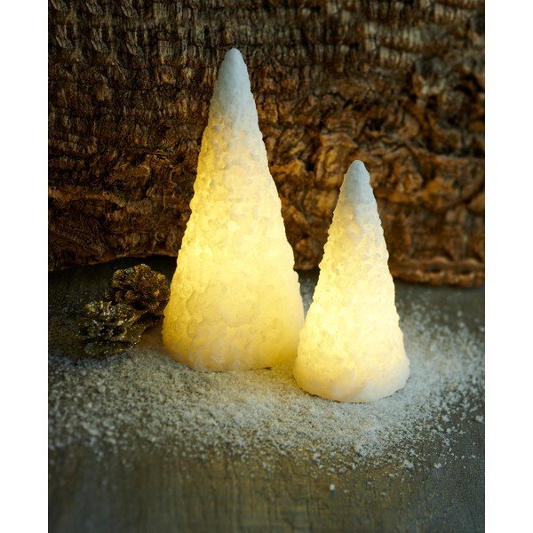 LED valgusdekoratsioon Koonus, kõrgus 15 cm Snow - Sirius-image-3