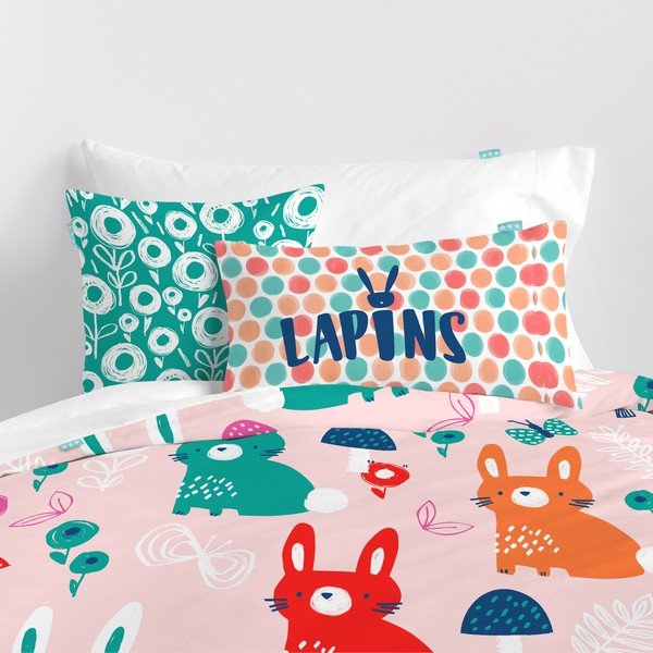 Povlečení Lapins, 140x200 cm-image-1